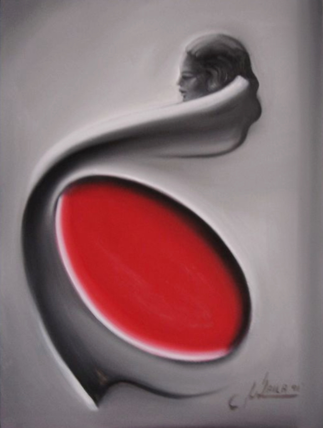 Mother (Red) by Laila Shahzada