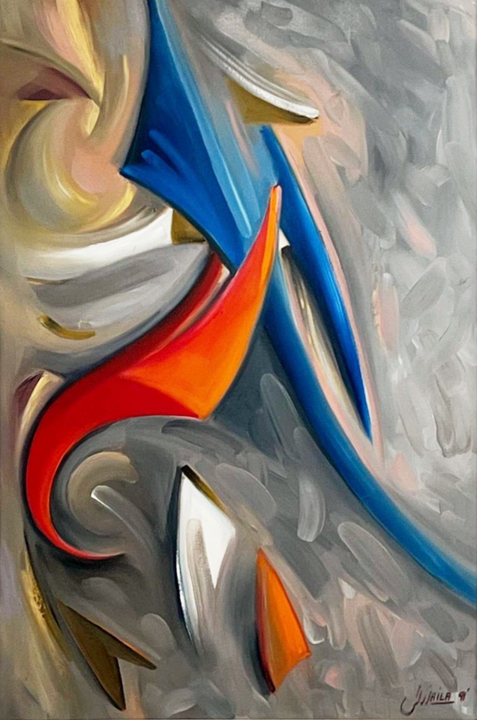 Untitled Abstract by Laila Shahzada